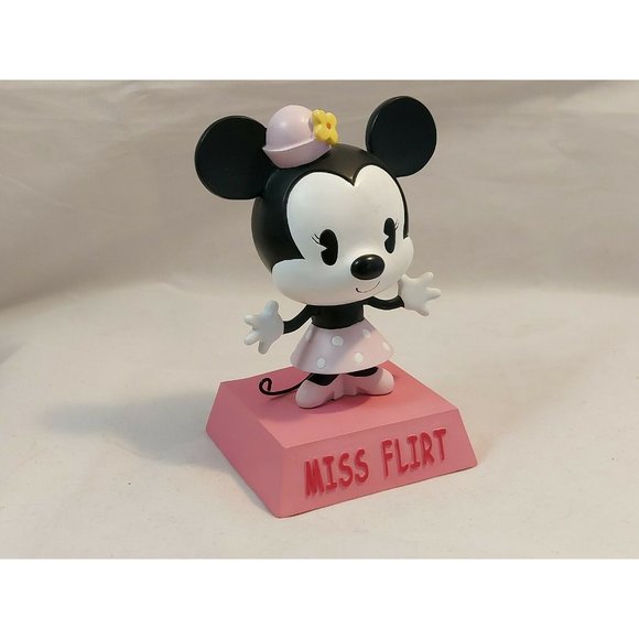 Disney Store Exclusive, Miss Flirt, Minnie Mouse Resin Figurine on stand 4.5" - Picture 7 of 7